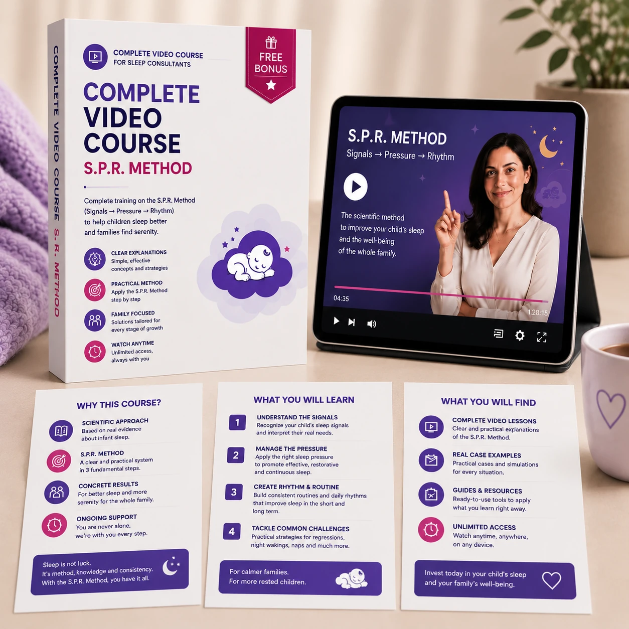 Complete S.P.R. method video course